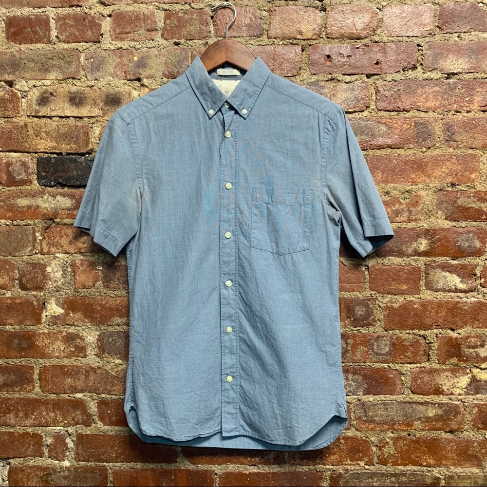 Short Sleeve Button Down - H&M Size XS